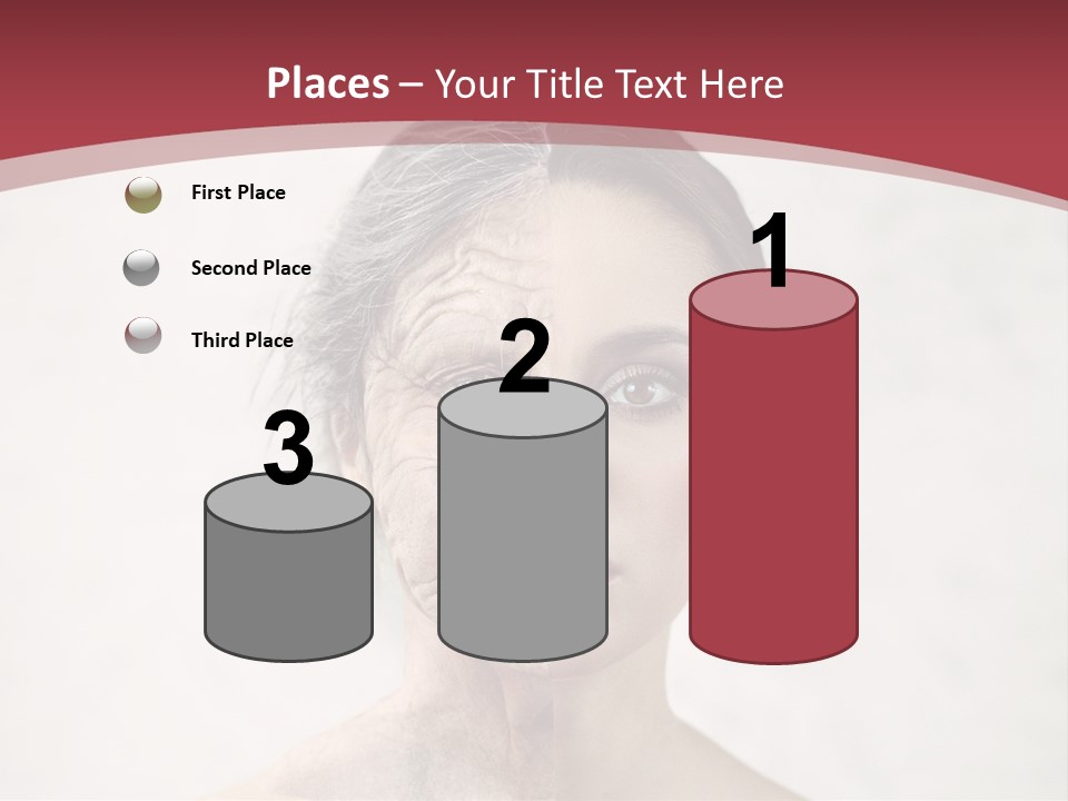 Lady Human Grandparent PowerPoint Template