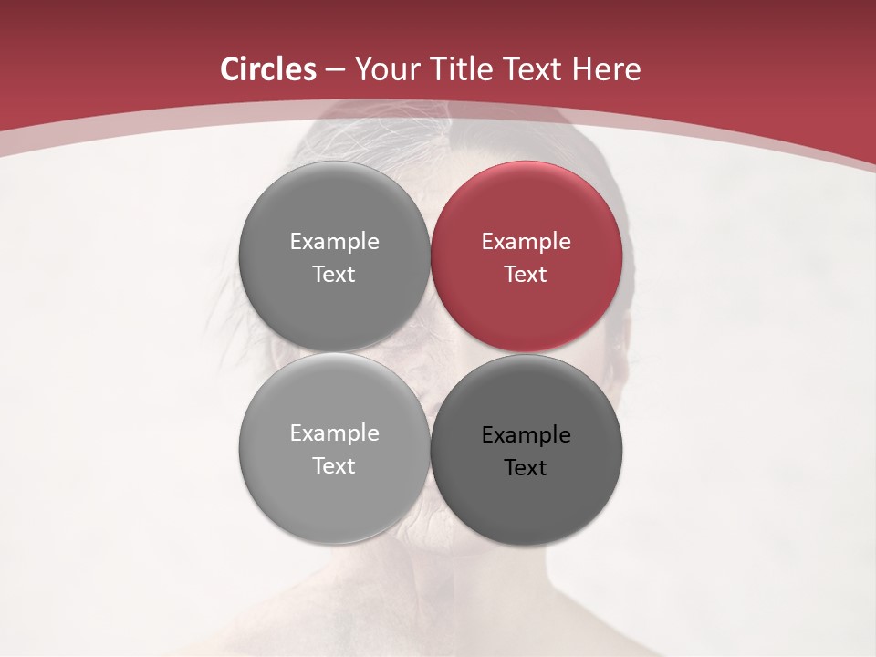 Lady Human Grandparent PowerPoint Template