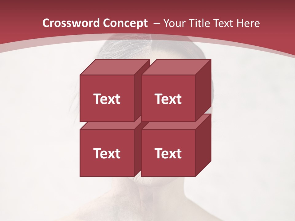 Lady Human Grandparent PowerPoint Template