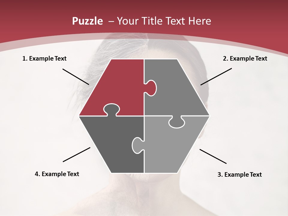 Lady Human Grandparent PowerPoint Template