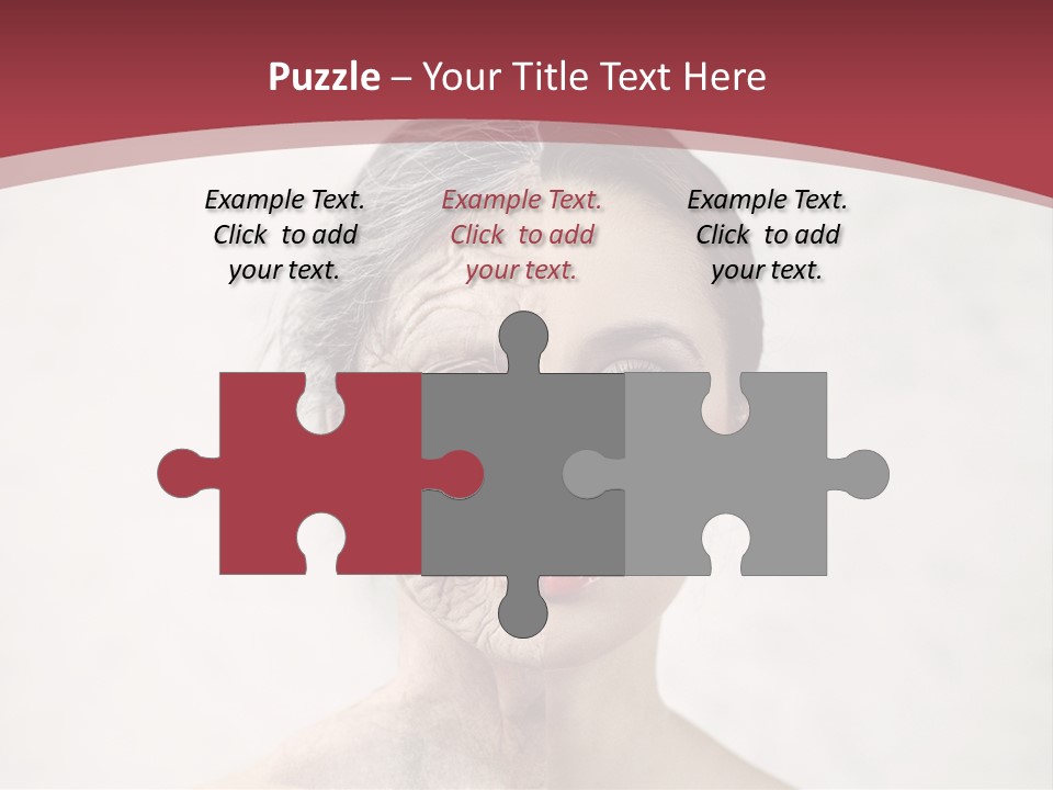 Lady Human Grandparent PowerPoint Template