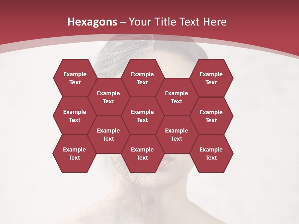 Lady Human Grandparent PowerPoint Template