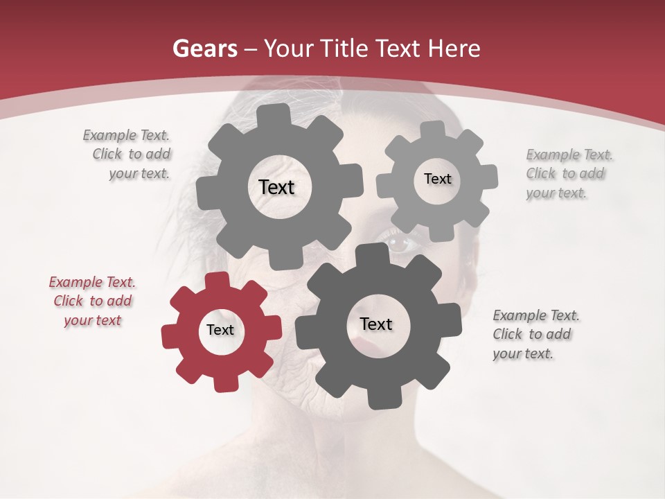 Lady Human Grandparent PowerPoint Template