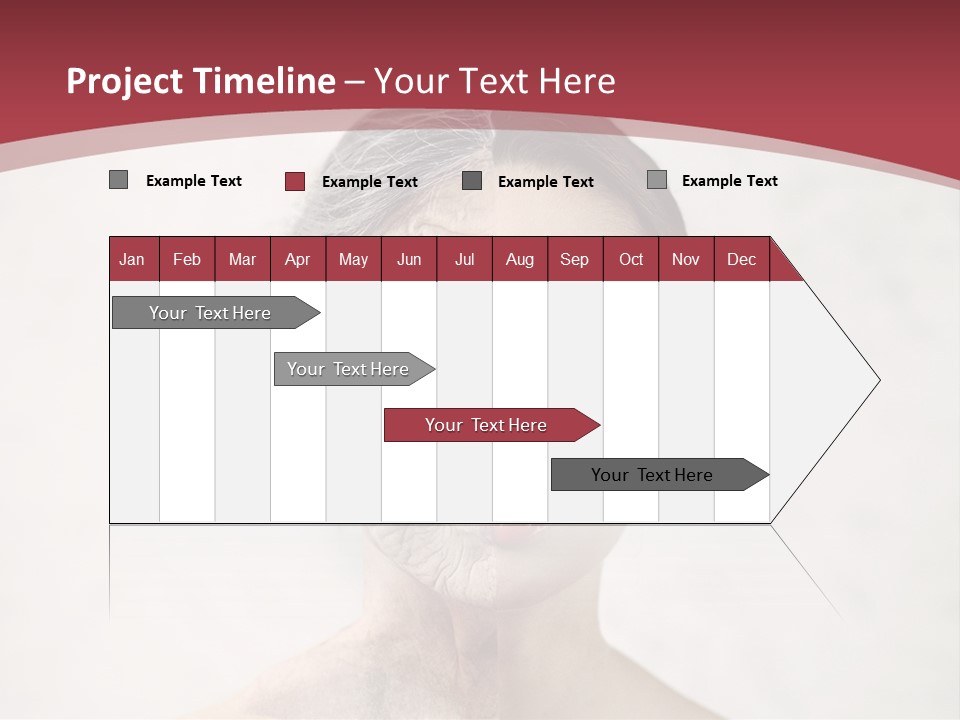 Lady Human Grandparent PowerPoint Template