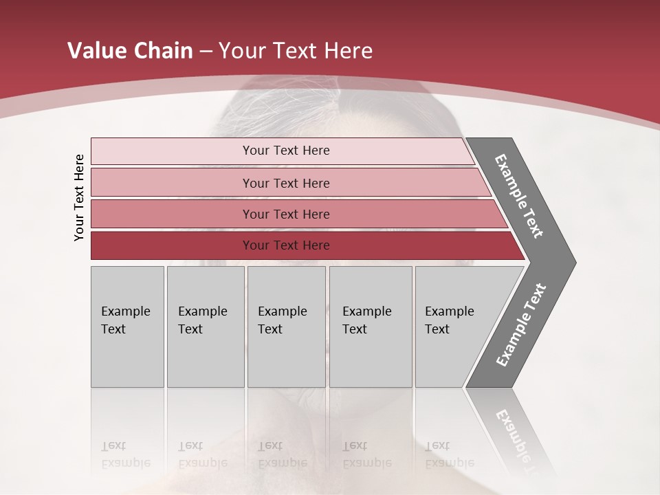 Lady Human Grandparent PowerPoint Template