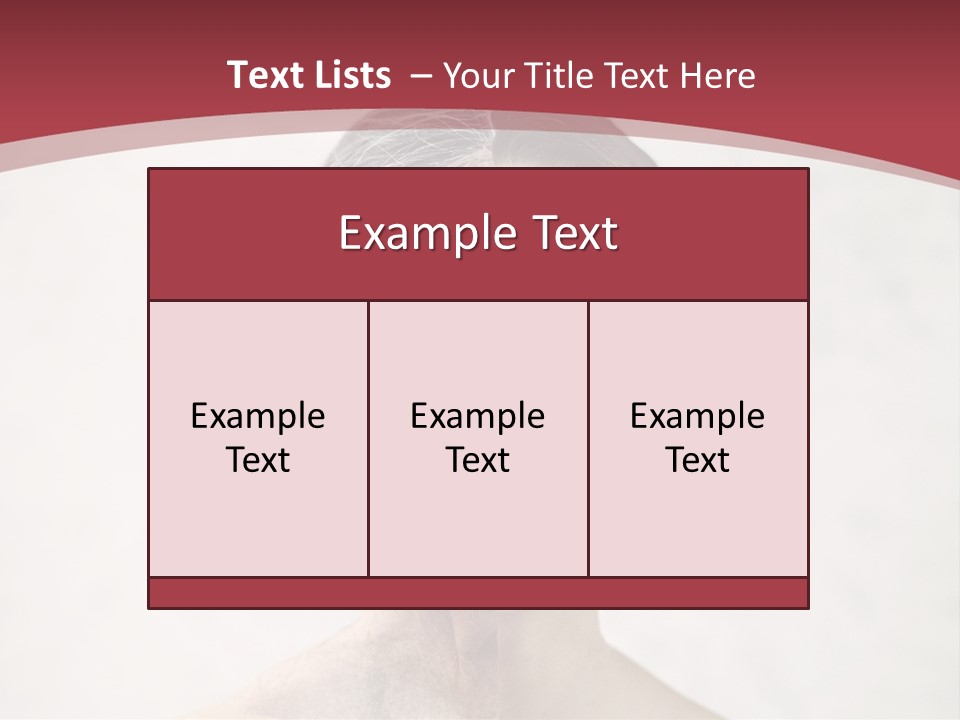 Lady Human Grandparent PowerPoint Template
