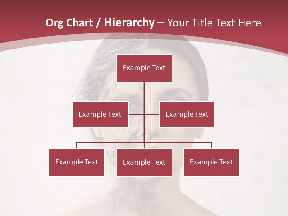 Lady Human Grandparent PowerPoint Template
