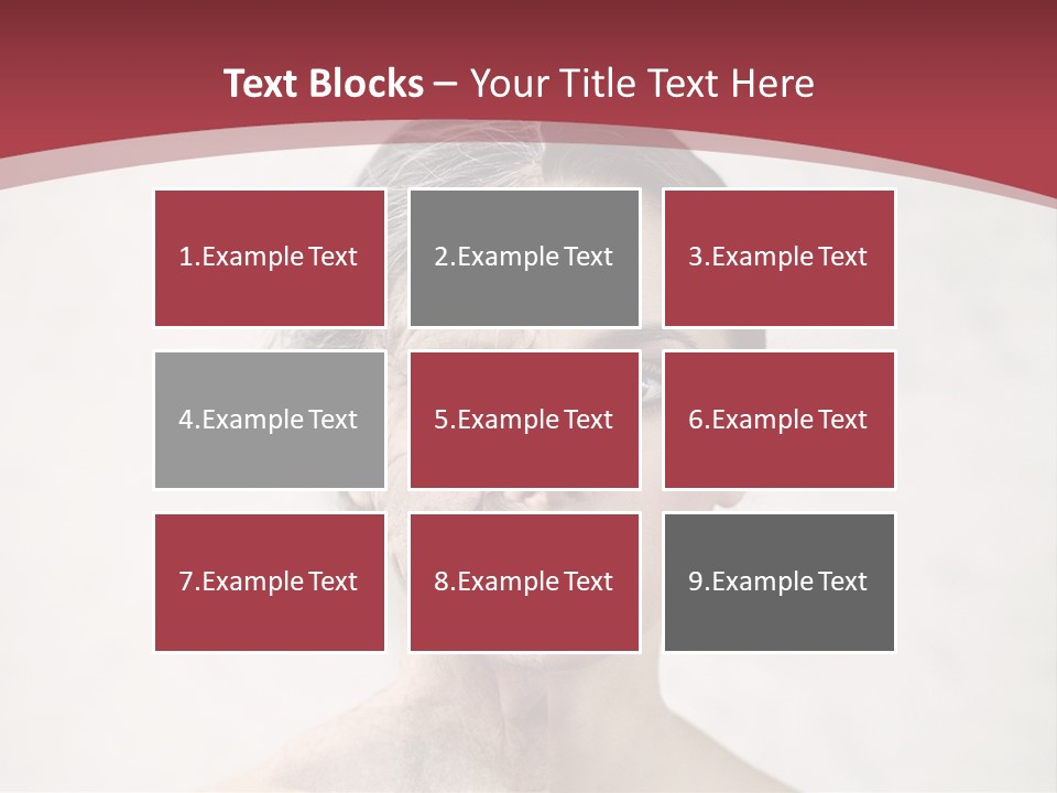 Lady Human Grandparent PowerPoint Template