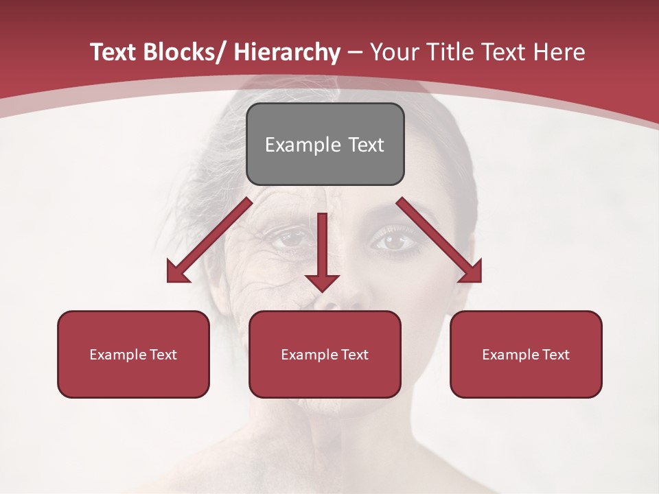 Lady Human Grandparent PowerPoint Template