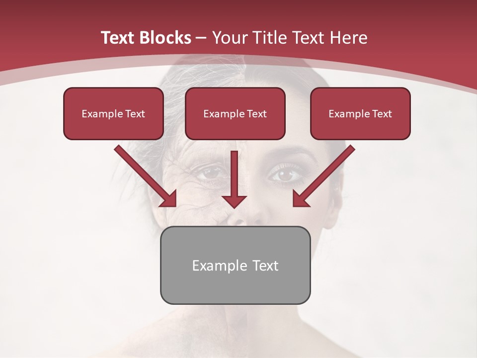 Lady Human Grandparent PowerPoint Template