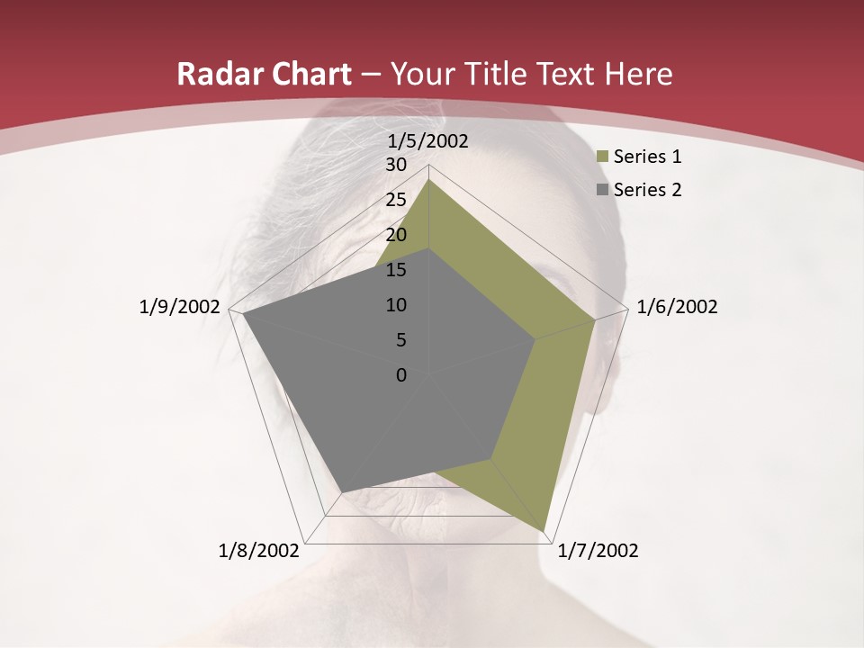 Lady Human Grandparent PowerPoint Template