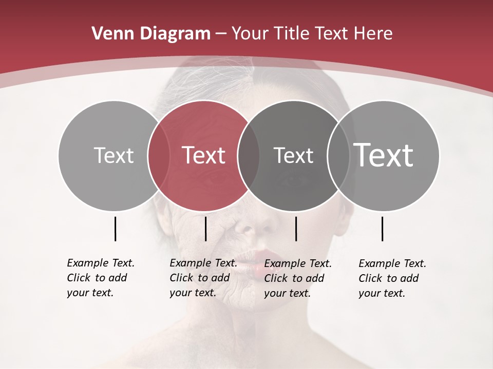 Lady Human Grandparent PowerPoint Template