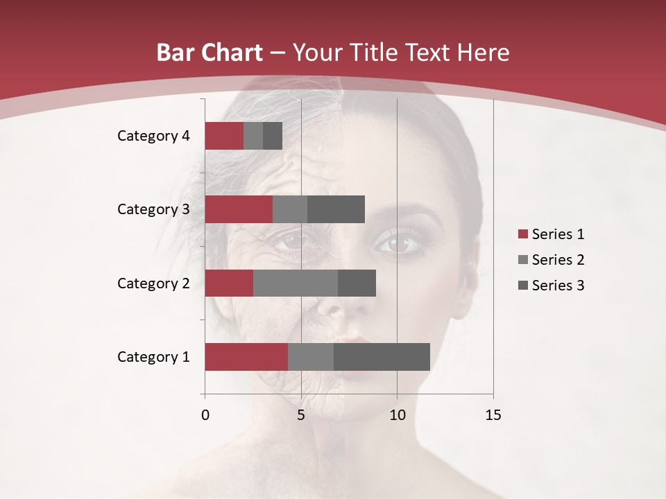 Lady Human Grandparent PowerPoint Template