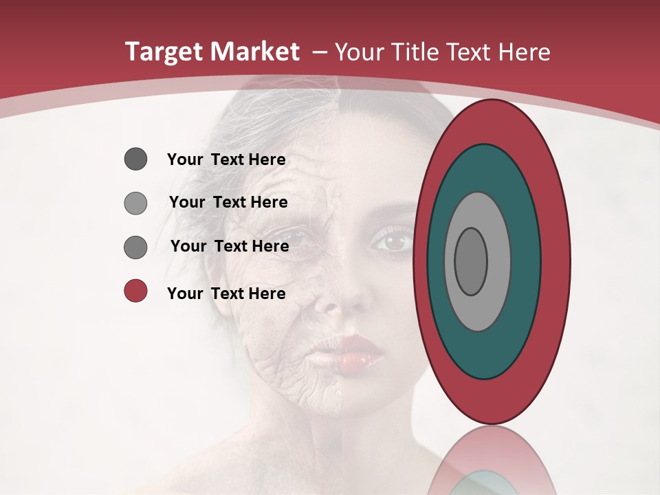 Lady Human Grandparent PowerPoint Template