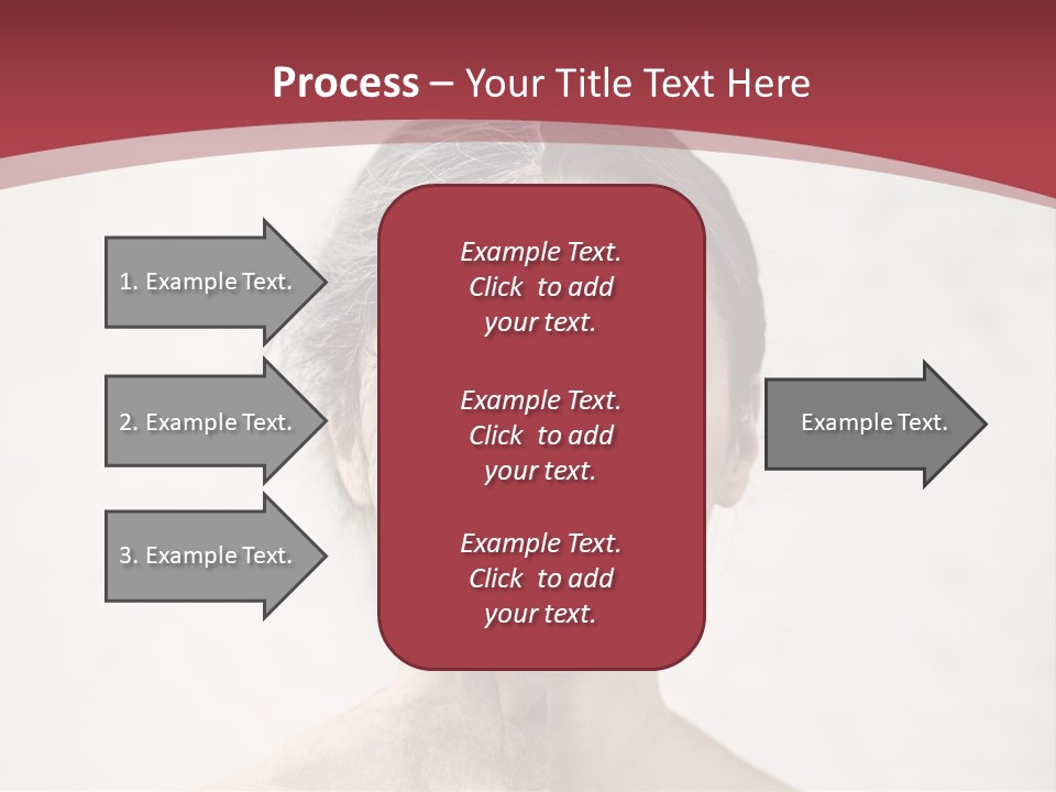 Lady Human Grandparent PowerPoint Template