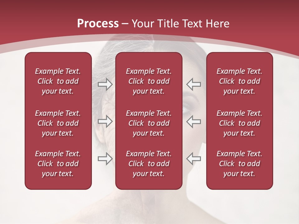 Lady Human Grandparent PowerPoint Template