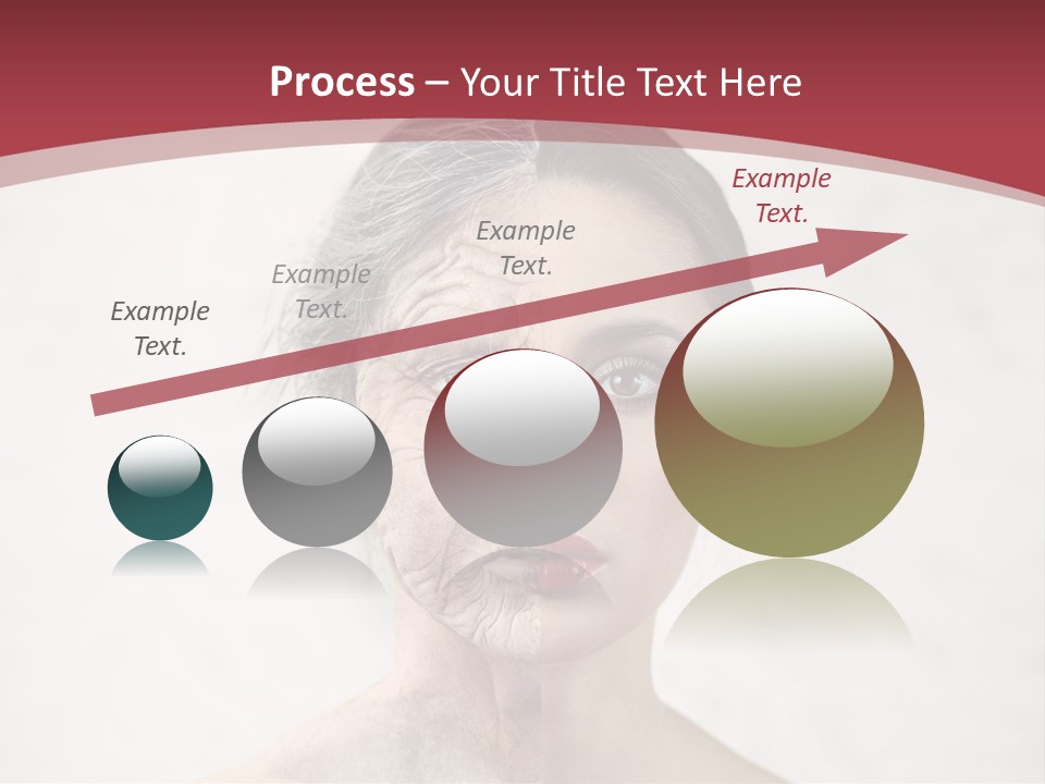 Lady Human Grandparent PowerPoint Template