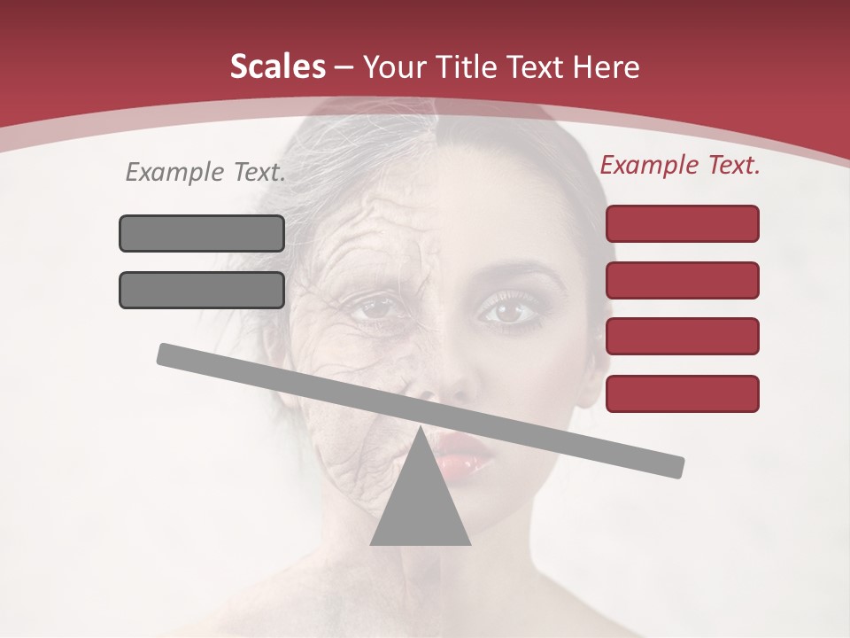 Lady Human Grandparent PowerPoint Template