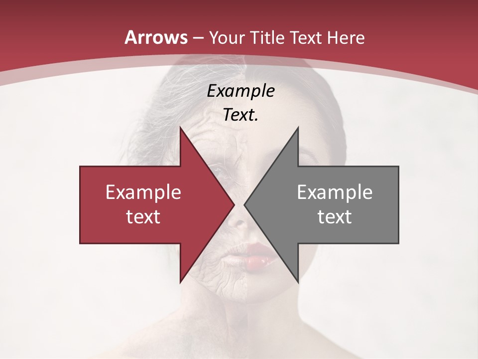 Lady Human Grandparent PowerPoint Template