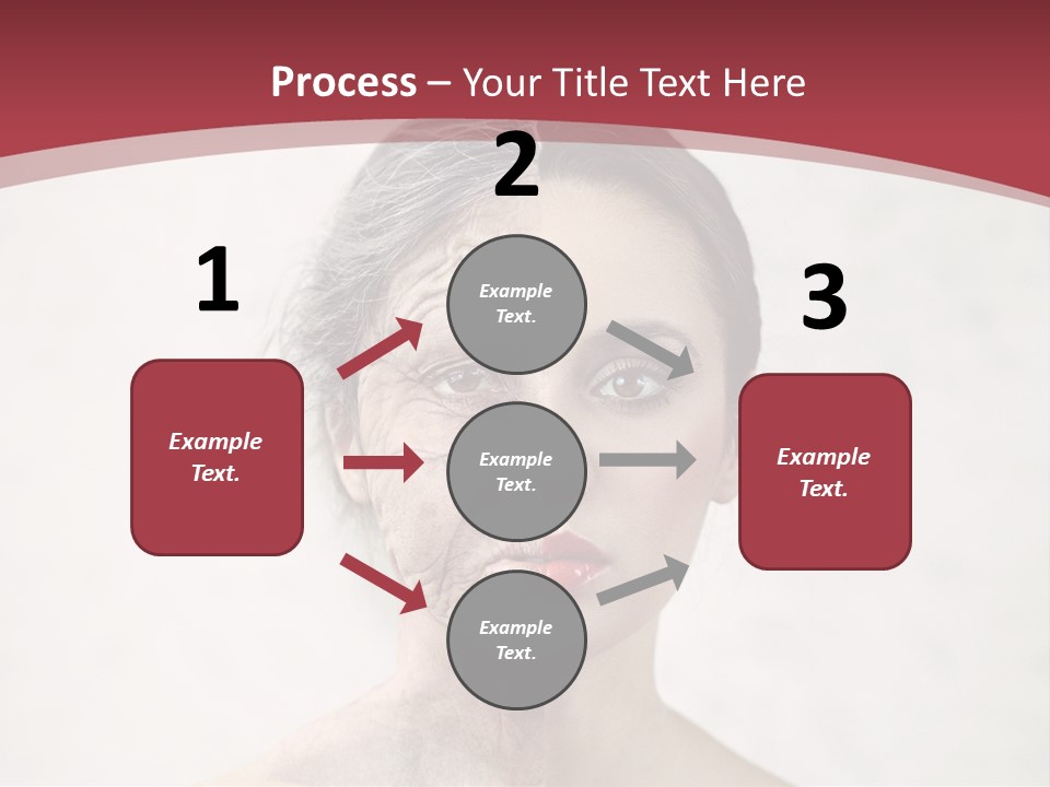 Lady Human Grandparent PowerPoint Template