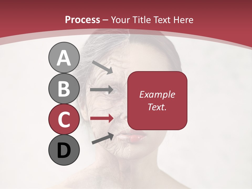 Lady Human Grandparent PowerPoint Template