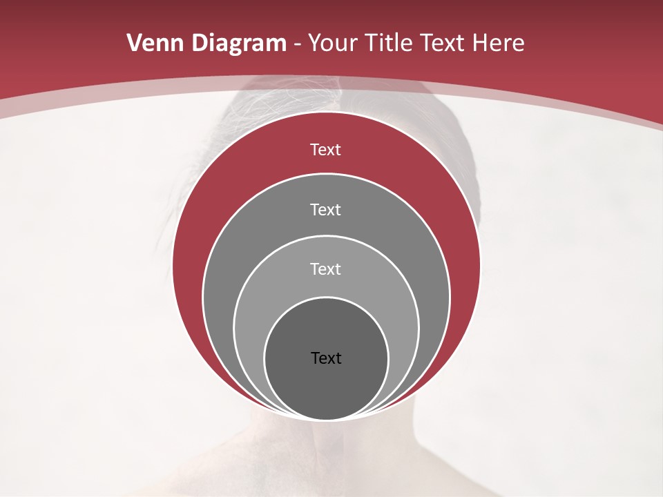Lady Human Grandparent PowerPoint Template