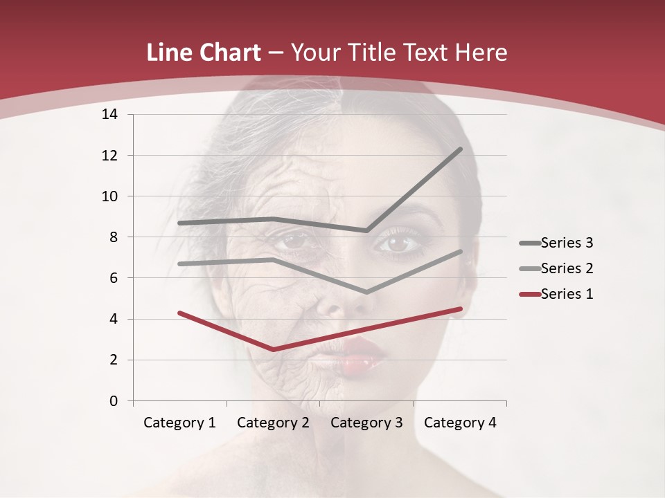 Lady Human Grandparent PowerPoint Template