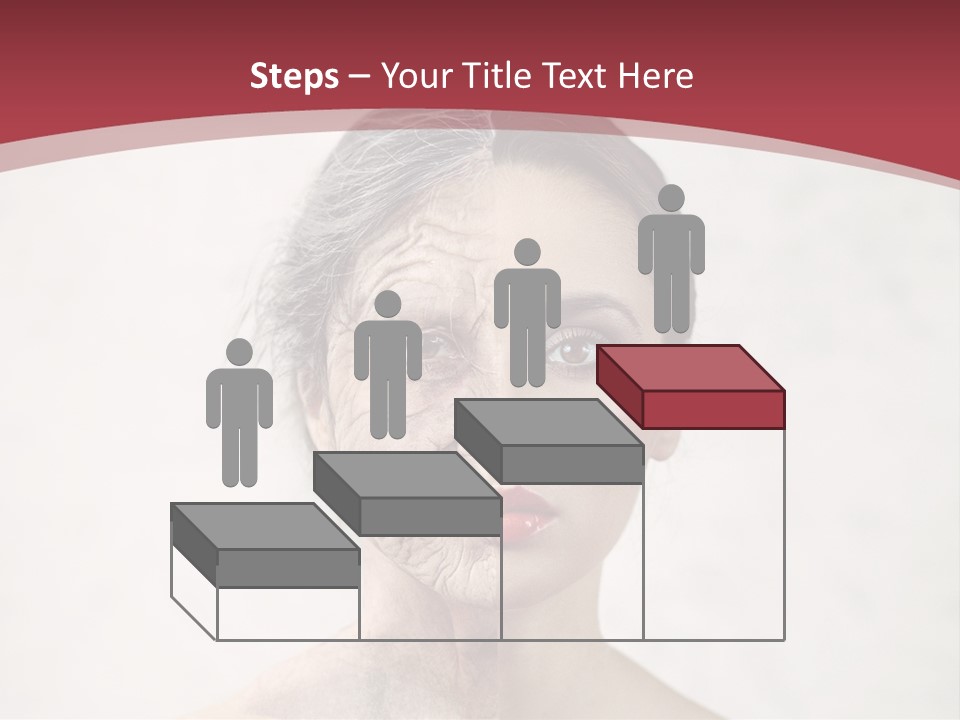 Lady Human Grandparent PowerPoint Template