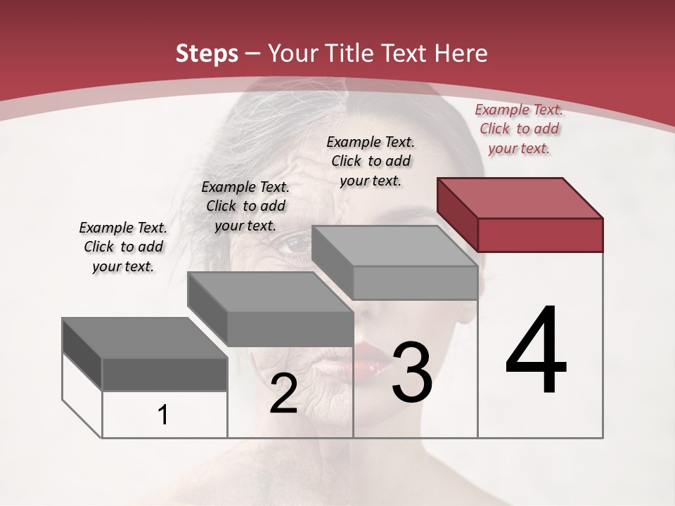 Lady Human Grandparent PowerPoint Template