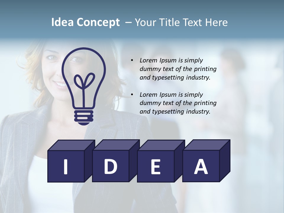 Caucasian Chief Modern PowerPoint Template