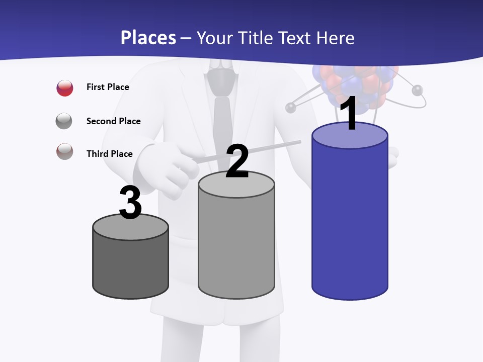 Man Concept Doctor PowerPoint Template