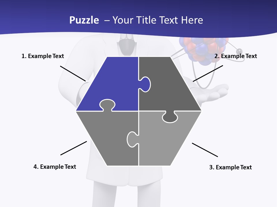 Man Concept Doctor PowerPoint Template