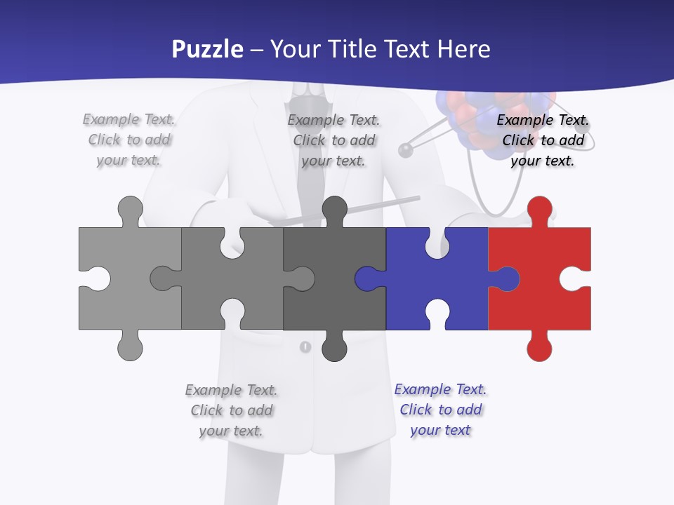 Man Concept Doctor PowerPoint Template