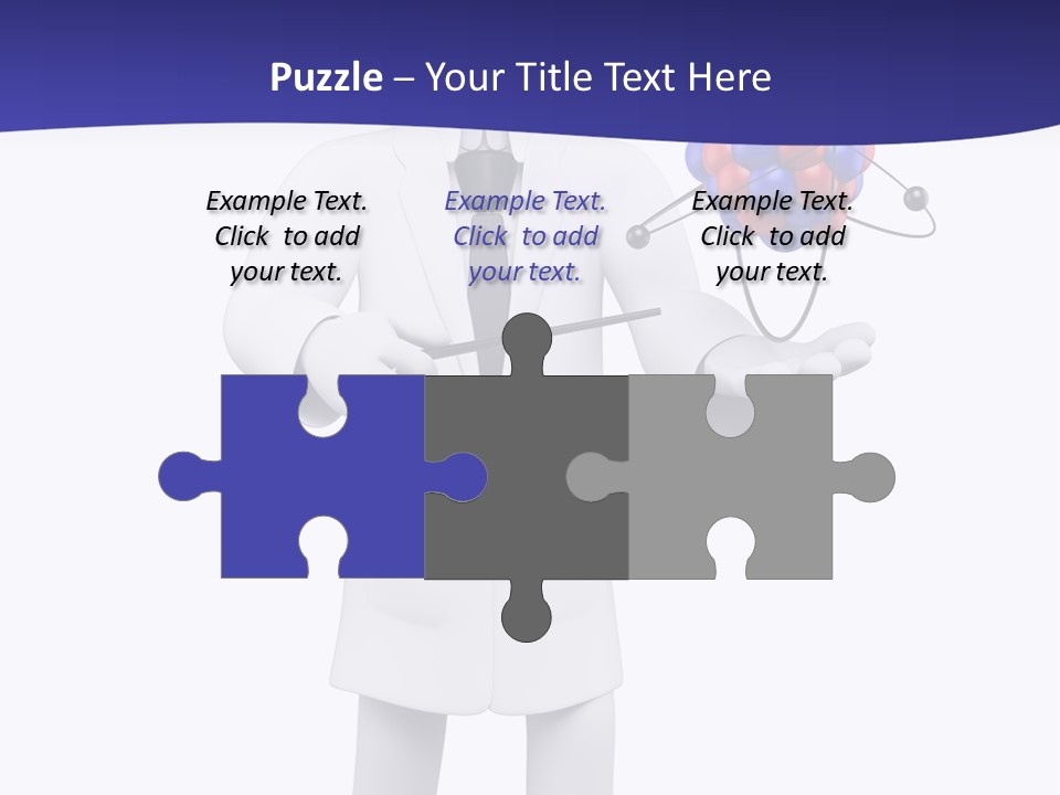 Man Concept Doctor PowerPoint Template