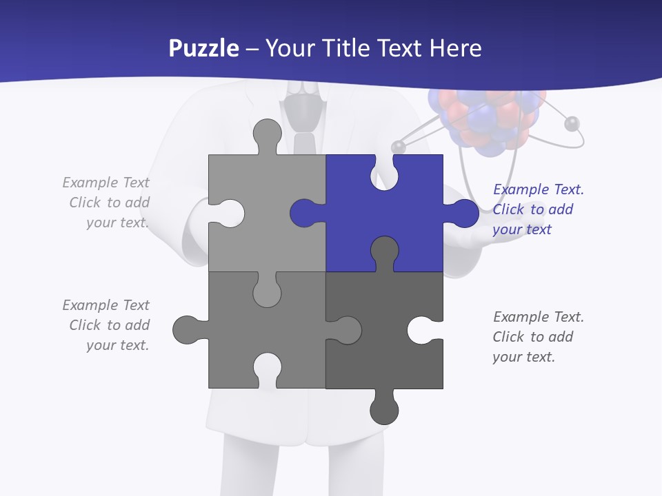 Man Concept Doctor PowerPoint Template