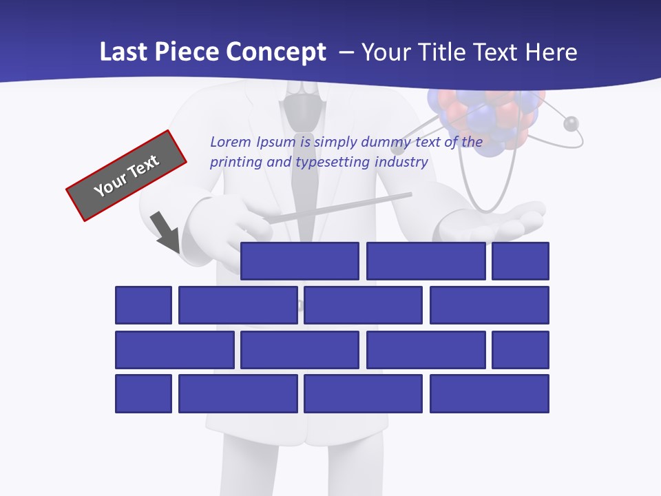 Man Concept Doctor PowerPoint Template