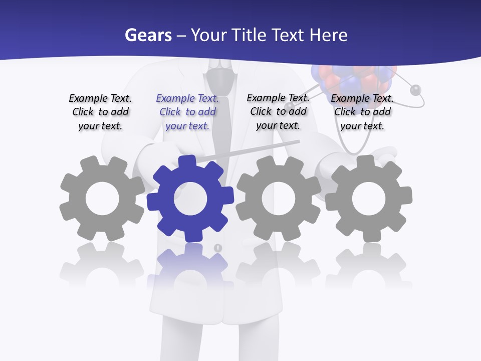 Man Concept Doctor PowerPoint Template