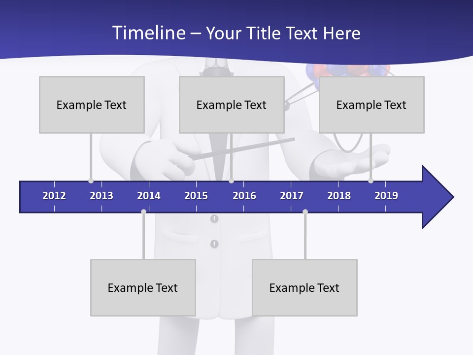 Man Concept Doctor PowerPoint Template