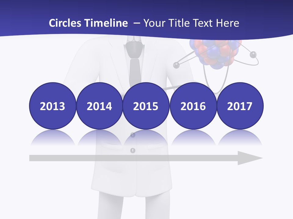 Man Concept Doctor PowerPoint Template