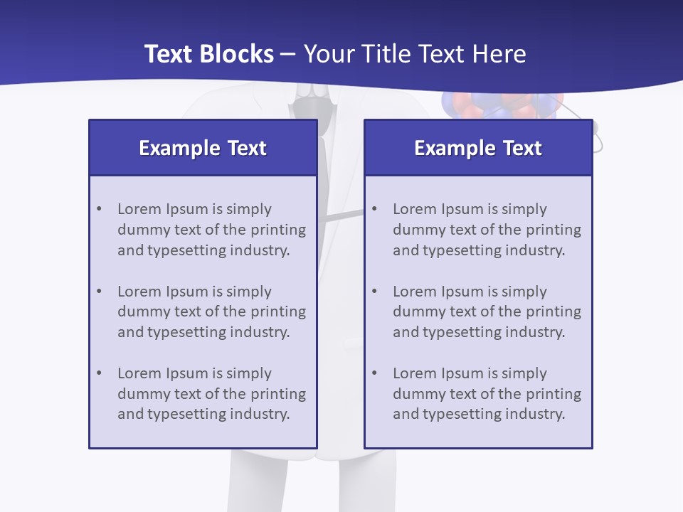 Man Concept Doctor PowerPoint Template