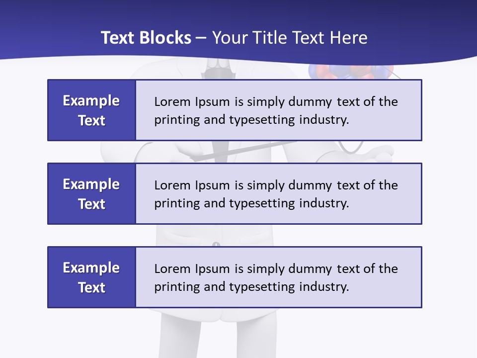 Man Concept Doctor PowerPoint Template