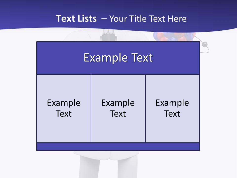 Man Concept Doctor PowerPoint Template