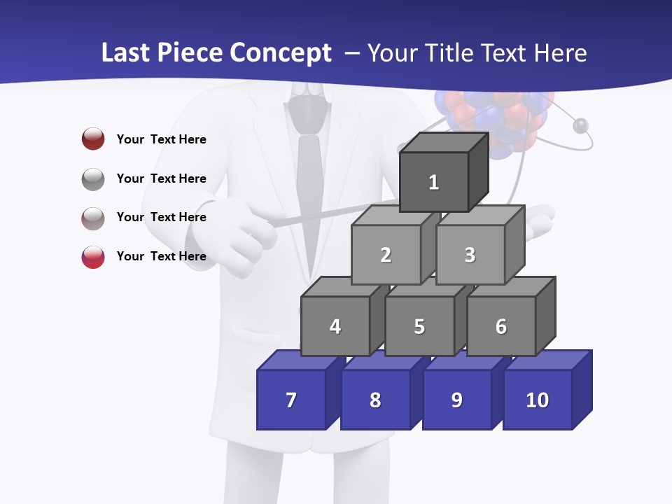 Man Concept Doctor PowerPoint Template