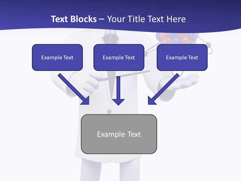 Man Concept Doctor PowerPoint Template
