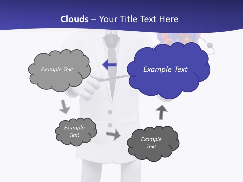 Man Concept Doctor PowerPoint Template