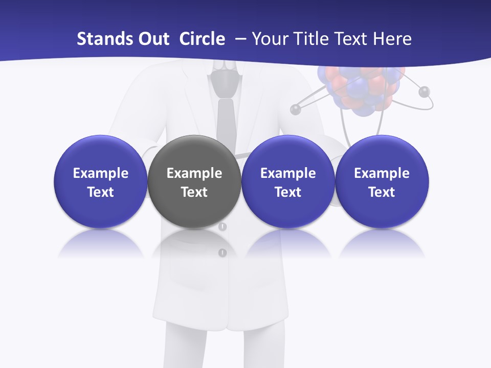 Man Concept Doctor PowerPoint Template