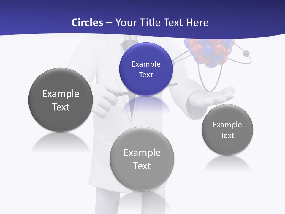 Man Concept Doctor PowerPoint Template