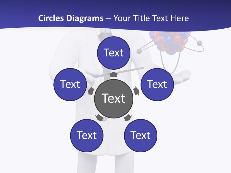 Man Concept Doctor PowerPoint Template