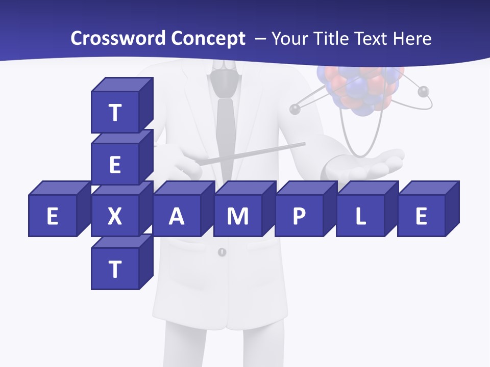 Man Concept Doctor PowerPoint Template