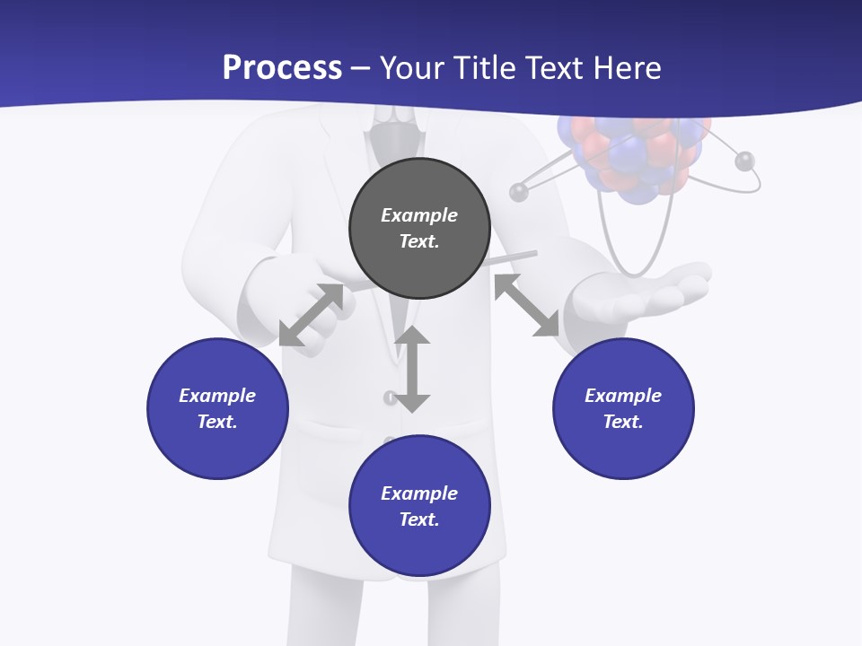 Man Concept Doctor PowerPoint Template
